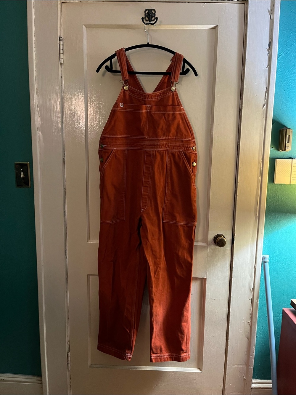 Big bud press burnt orange overalls
